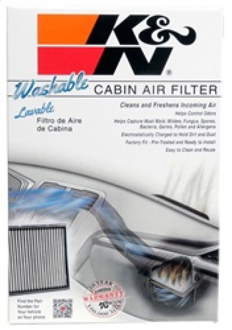 K&N 18 Ford Taurus 3.5L Cabin Air Filter-SR1 Performance