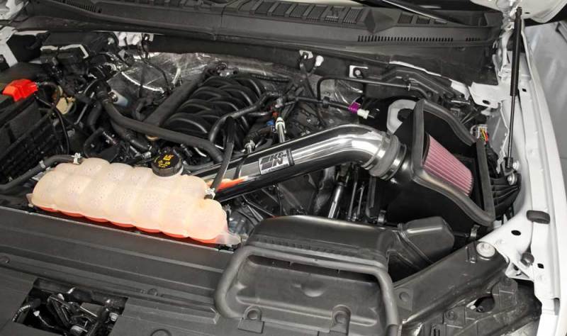 K&N 15 Ford F150 5.0L V8 F/I High Flow Performance Intake Kit-SR1 Performance