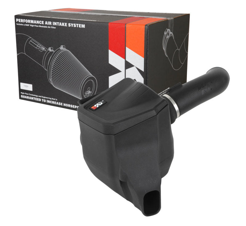 K&N 2020+ Chevrolet Silverado 2500/3500 V8-6.6L DSL Performance Intake System-SR1 Performance