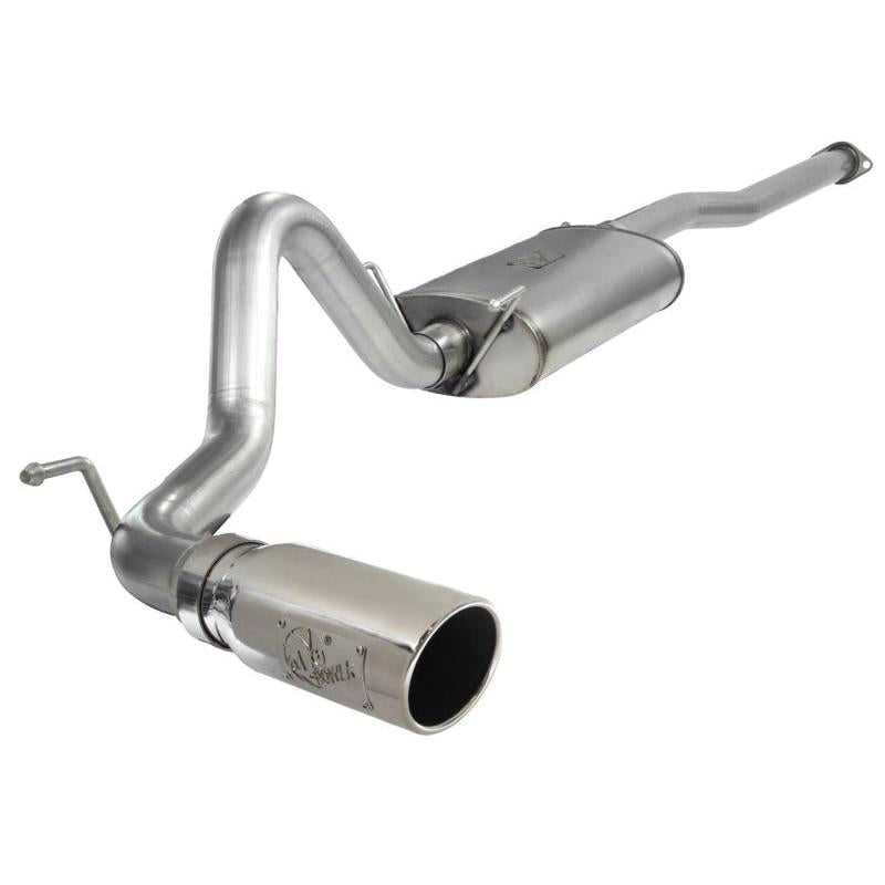 aFe MACH Force XP 3in Cat-Back Stainless Steel Exhaust w/Polished Tip Toyota Tacoma 13-14 4.0L-SR1 Performance