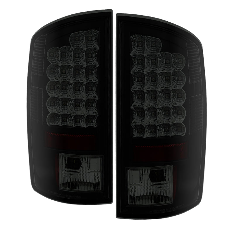 Spyder Dodge Ram 07-08 1500/Ram 07-09 2500/3500 LED Tail Lights Black Smoke ALT-YD-DRAM06-LED-BSM-SR1 Performance