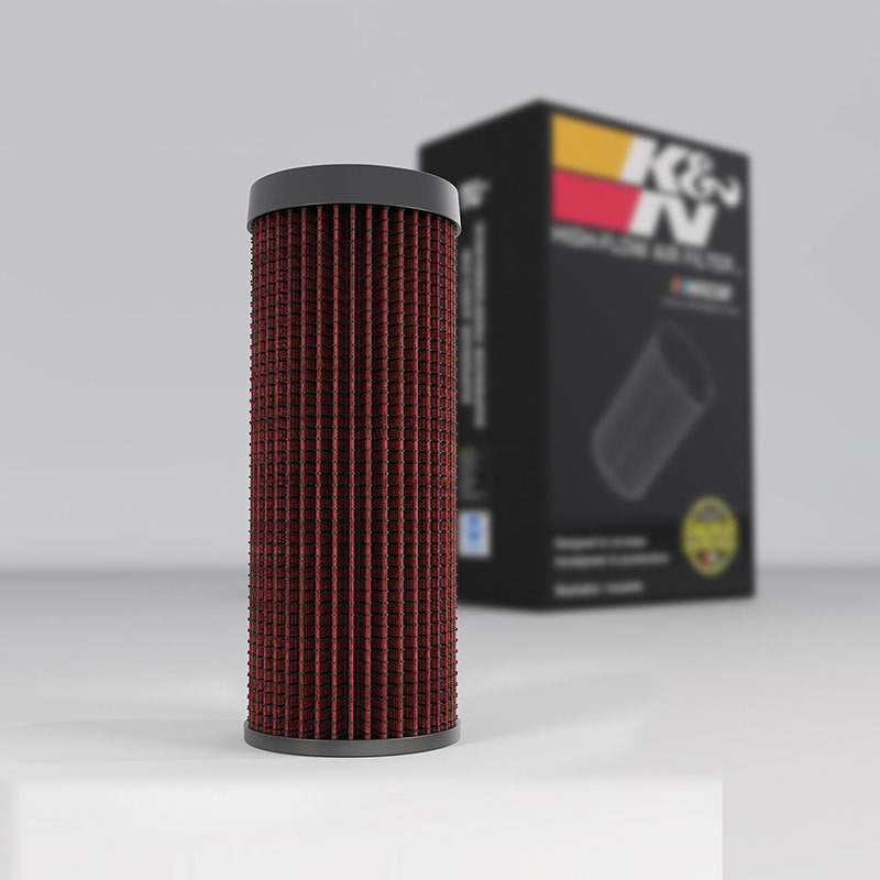 K&N Replacement Industrial Air Filter for Bobcat / Case Intl. / Caterpillar / Hitachi / John Deere-SR1 Performance