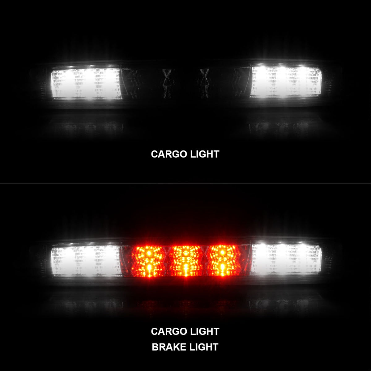 CHEVY SILVERADO / GMC SIERRA 07-13 LED 3RD BRAKE LIGHT CHROME