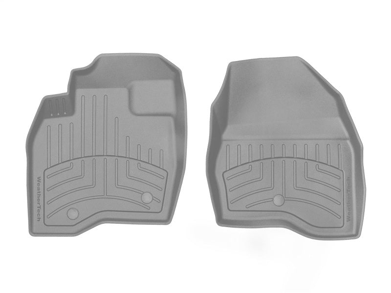 WeatherTech 2017+ Ford Explorer Front FloorLiner HP in Gray - Custom Fit All-Weather Floor Protector
