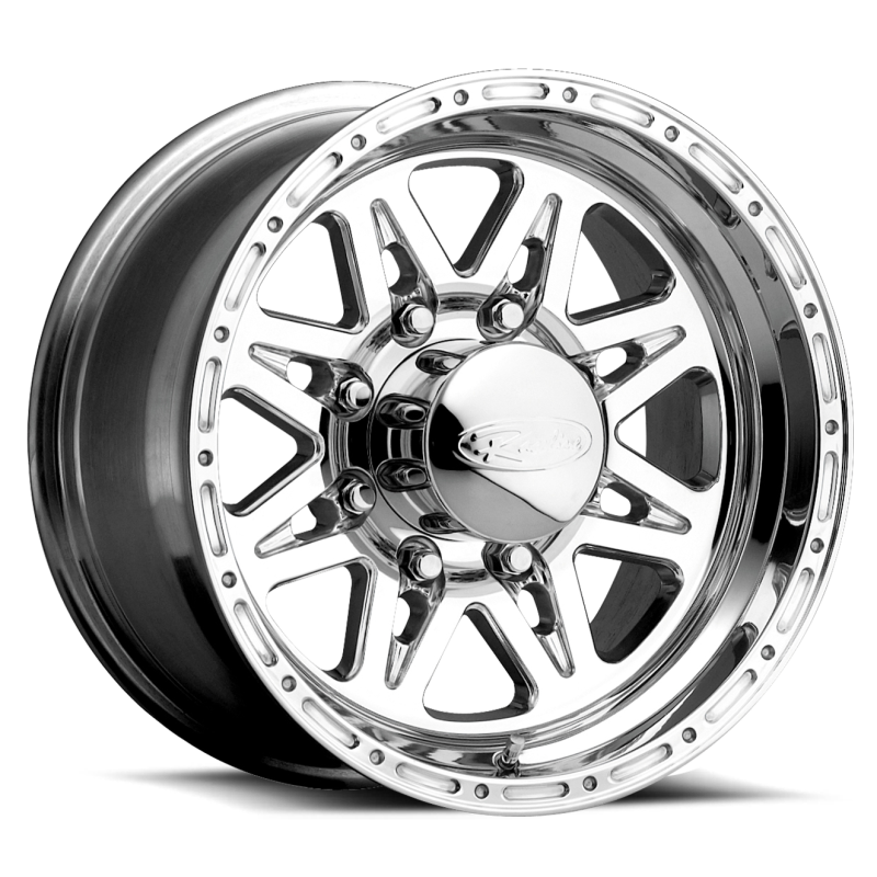 Raceline 888 Renegade 16x10 Inch Polished Wheel with -25mm Offset and 8x165.1 Bolt Pattern