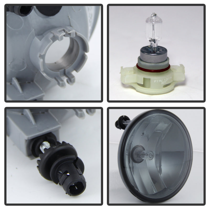 Spyder GMC Acaidia 07-12/Chevy Avalanche 07-13/Camaro 10-13Fog Lights wo/switch- Smoke FL-CTAH07-SM-SR1 Performance