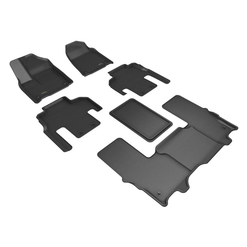 3D Maxpider 22-24 Jeep Wagoneer 7 Seat Kagu Black R1 R2 R3-SR1 Performance