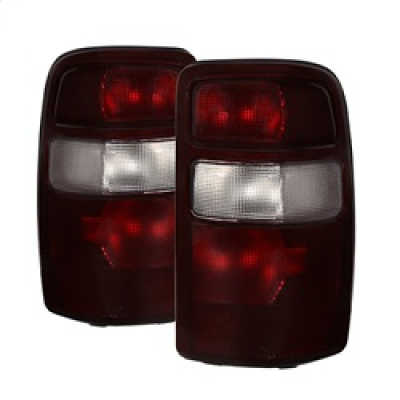 Xtune GMC Yukon 00-06 OEM Style Tail Lights w/ Black Rim Red Smoked ALT-JH-CSUB00-OE-RSM-SR1 Performance