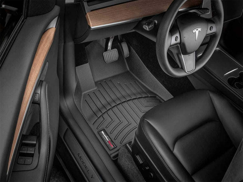 WeatherTech DigitalFit Front FloorLiner for Tesla Model Y - Black Part #4416491