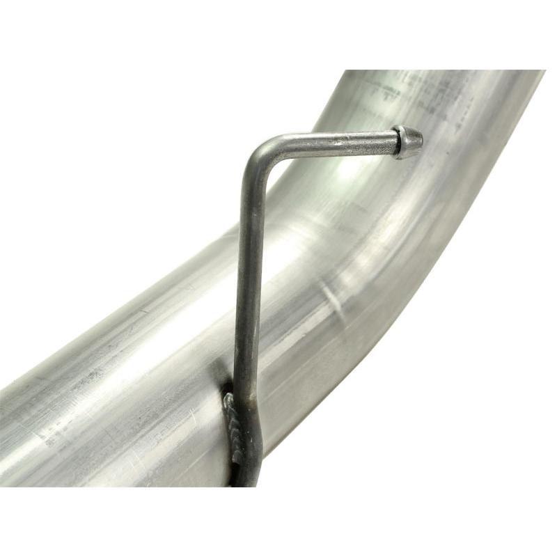 aFe MACHForce XP 5in DPF-Back Stainless Steel Exhaust , Blk,Ford Diesel Trucks 11-14 V8-6.7L td-SR1 Performance
