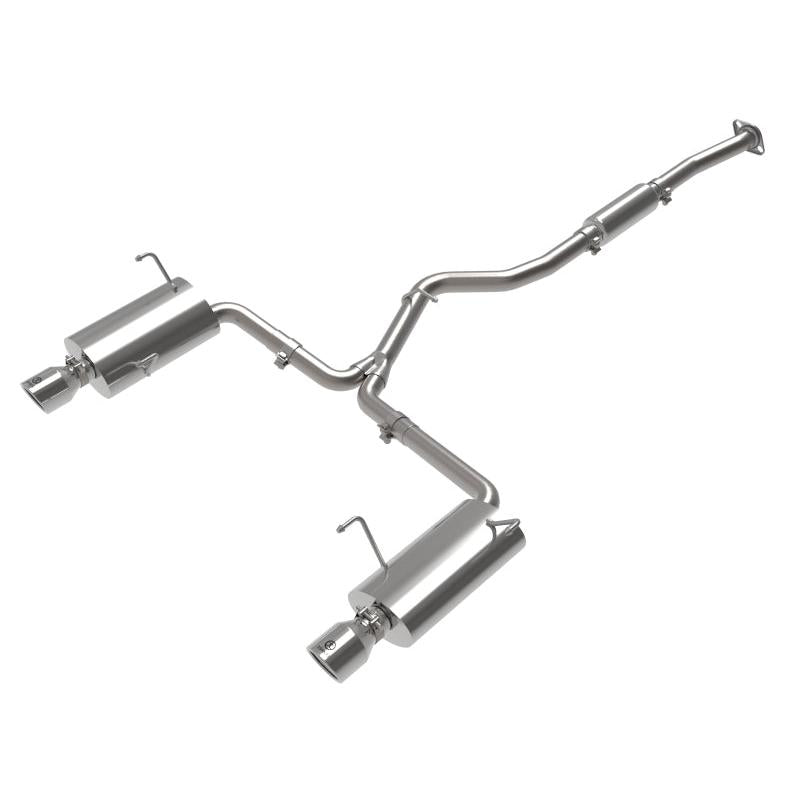 aFe Subaru Forester XT 14-18 H4-2.5L Takeda 2-1/2in to 2-1/4in 304 SS Cat-Back- Polished Tip-SR1 Performance