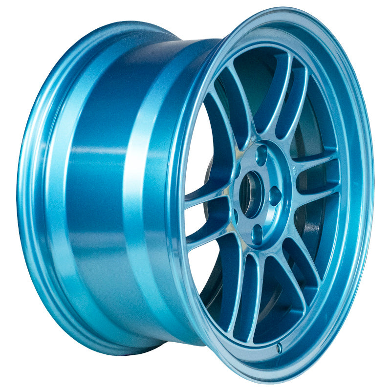 Enkei RPF1 18x9.5 5x114.3 38mm Offset 73mm Bore Emerald Blue Wheel (MOQ 40)-SR1 Performance