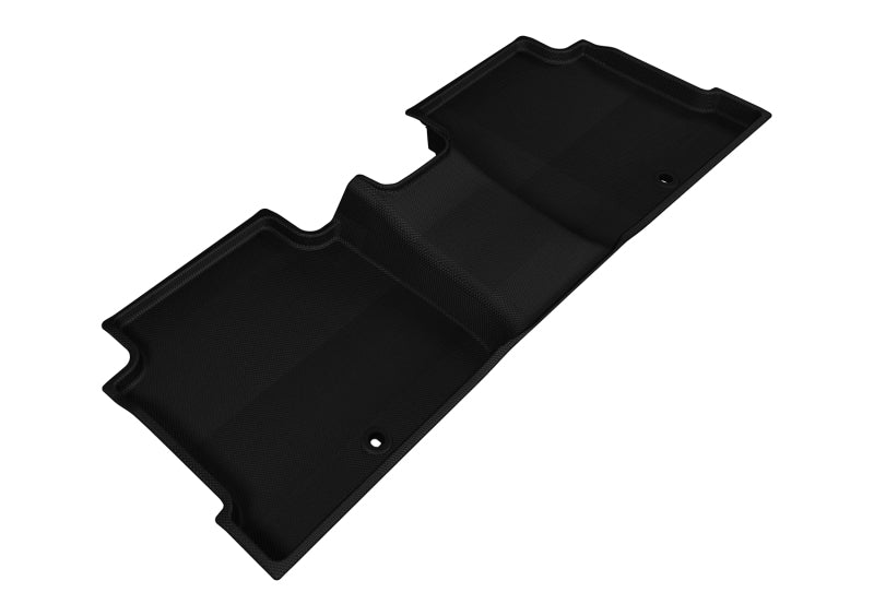 3D MAXpider 2015-2020 Hyundai/Kia Sonata/Sonata Hybrid/Optima Kagu 2nd Row Floormats - Black-SR1 Performance