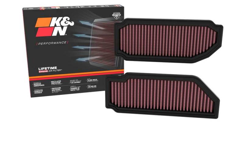 K&N 22-23 Mercedes Benz SL55 AMG V8 4.0L Replacement Air Filters (2 Per Box)-SR1 Performance