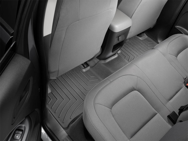 WeatherTech FloorLiner HP for 2015-2016 GMC Canyon & Chevrolet Colorado Rear - Black