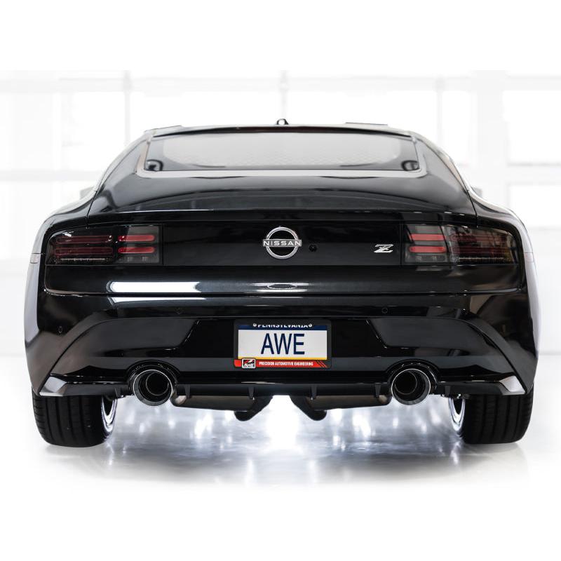 AWE 2023 Nissan Z RZ34 RWD Touring Edition Catback Exhaust System w/ Chrome Silver Tips