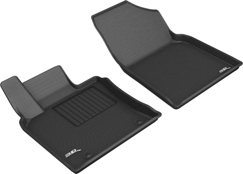 3D MAXpider 2019-2020 Toyota Avalon Kagu 1st Row Floormat - Black-SR1 Performance