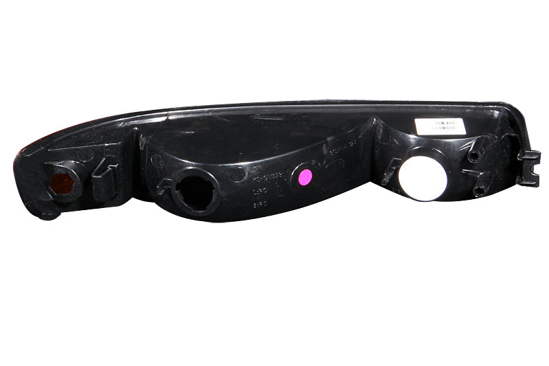 ANZO 1999-2006 Gmc Sierra 1500 Euro Parking Lights Black w/ Amber Reflector-SR1 Performance