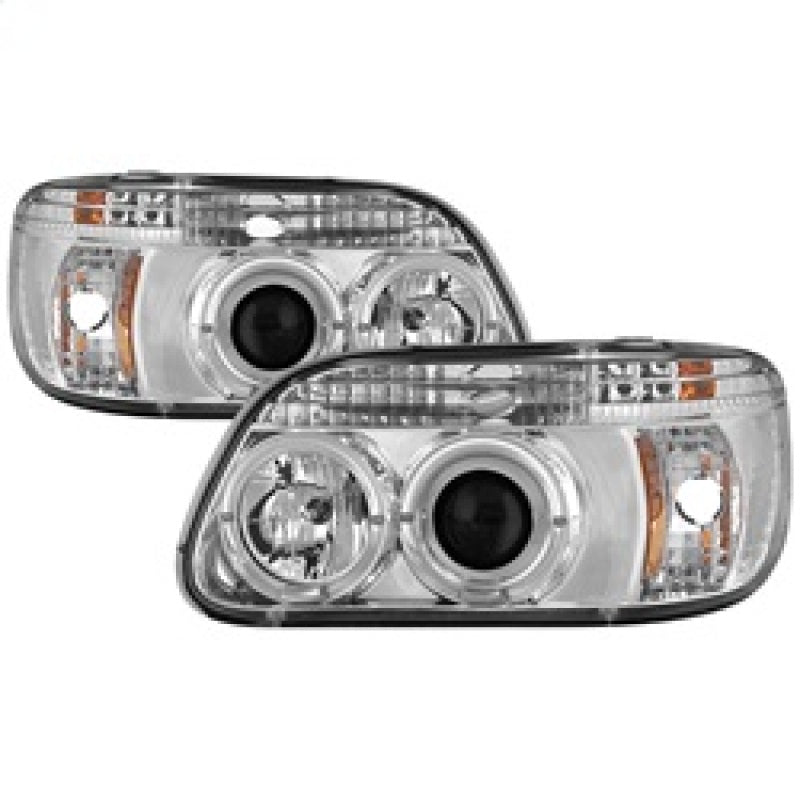 Spyder Ford Explorer 95-01 1PC Projector Headlights LED Halo Chrm PRO-YD-FEXP95-HL-1PC-C-SR1 Performance