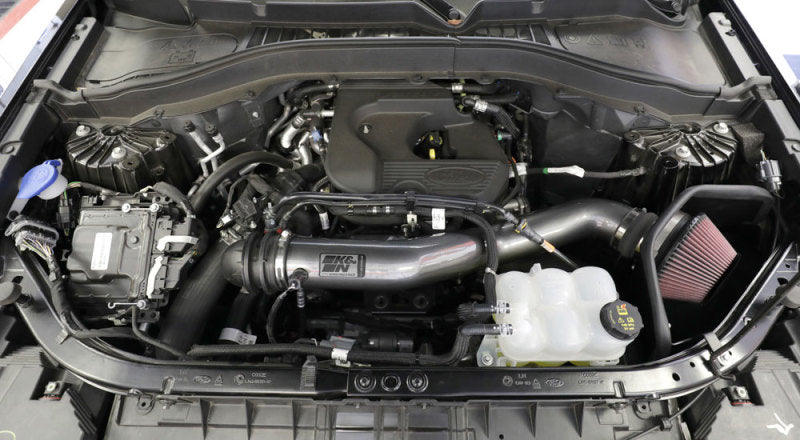 K&N 20-21 Ford Explorer 2.3L L4 F/I High Flow Performance Intake Kit-SR1 Performance
