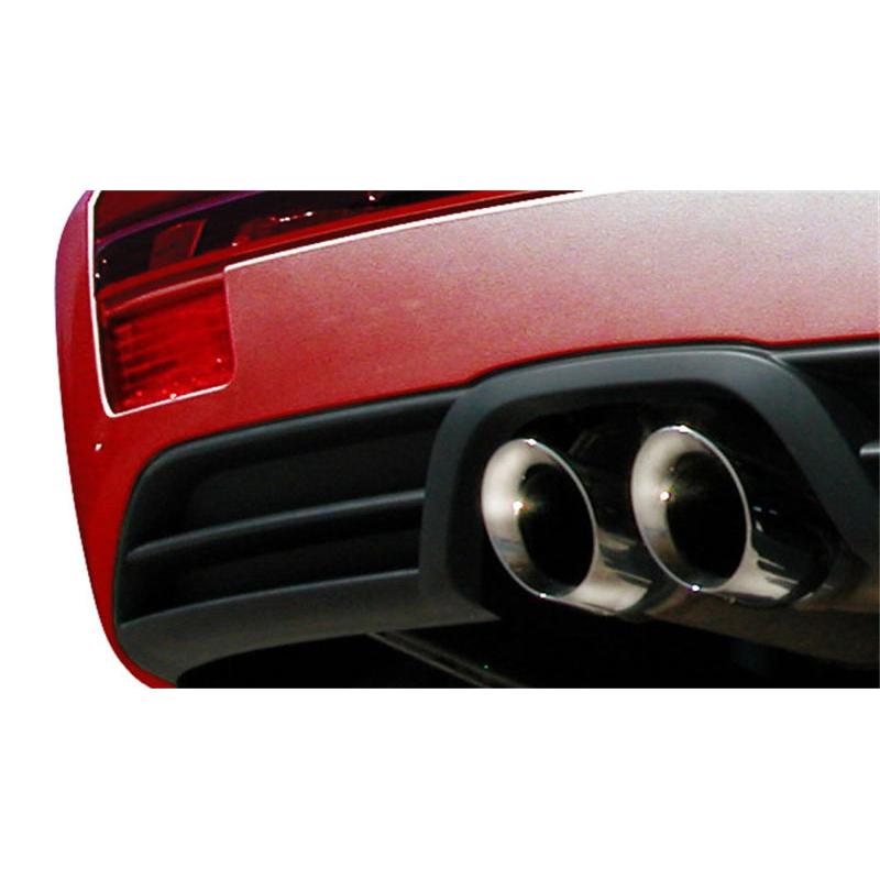 Corsa 2006-2010 Jeep Grand Cherokee 6.1L V8 Polished Sport Cat-Back Exhaust