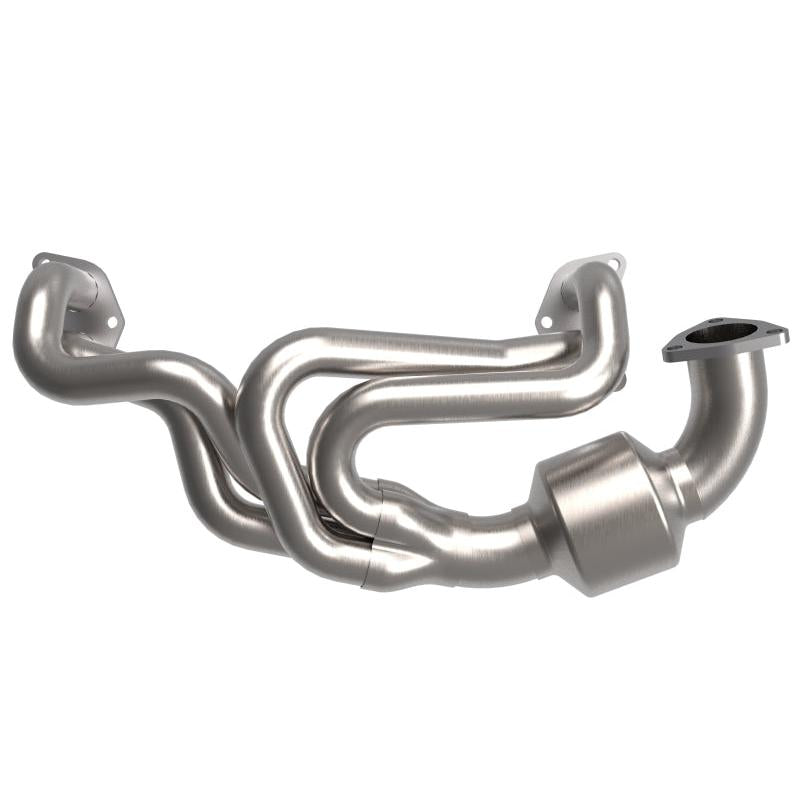aFe Twisted Steel 304 Stainless Steel Header w/ Cat 13-19 Subaru Outback H4-2.4L-SR1 Performance