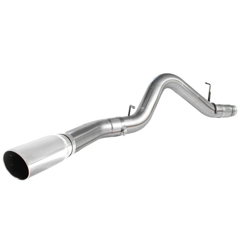 aFe MACHForce XP Exhaust 5in DPF-Back SS 11-13 GM Diesel Trucks V8-6.6L (td) (LML) (Pol Tip)-SR1 Performance