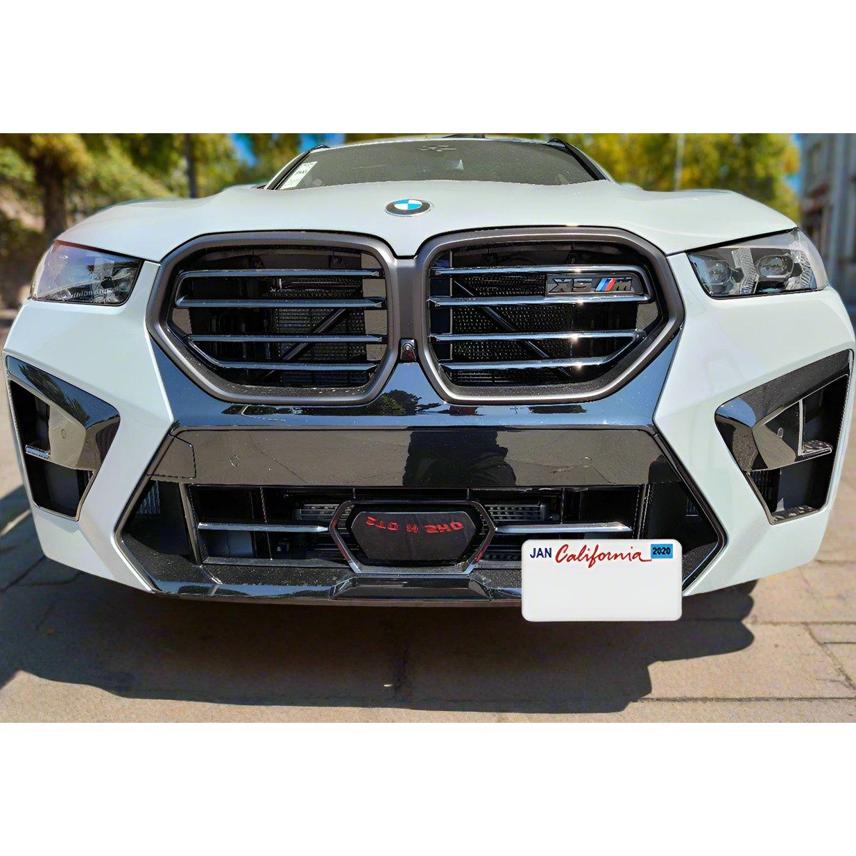 24-25 BMW X5 M Competition License Plate Frame Bracket-SR1 Performance