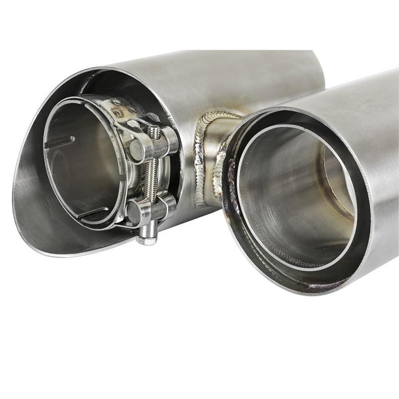 aFe MACH Force-Xp 304 SS OE Exhaust Tips Polished 12-16 Porsche 911 (C2S 991) H6 3.8L-SR1 Performance