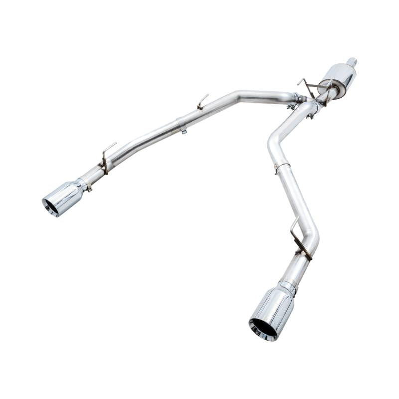 AWE Tuning 09-18 RAM 1500 5.7L (w/o Cutout) 0FG Dual Rear Exit Cat-Back Exhaust - Chrome Silver Tips