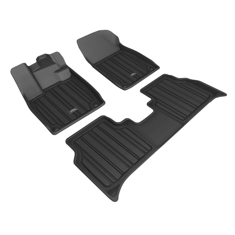 3D Maxpider 22-23 Volkswagen Id.4 Elitect Floor Mat- Black R1 R2-SR1 Performance