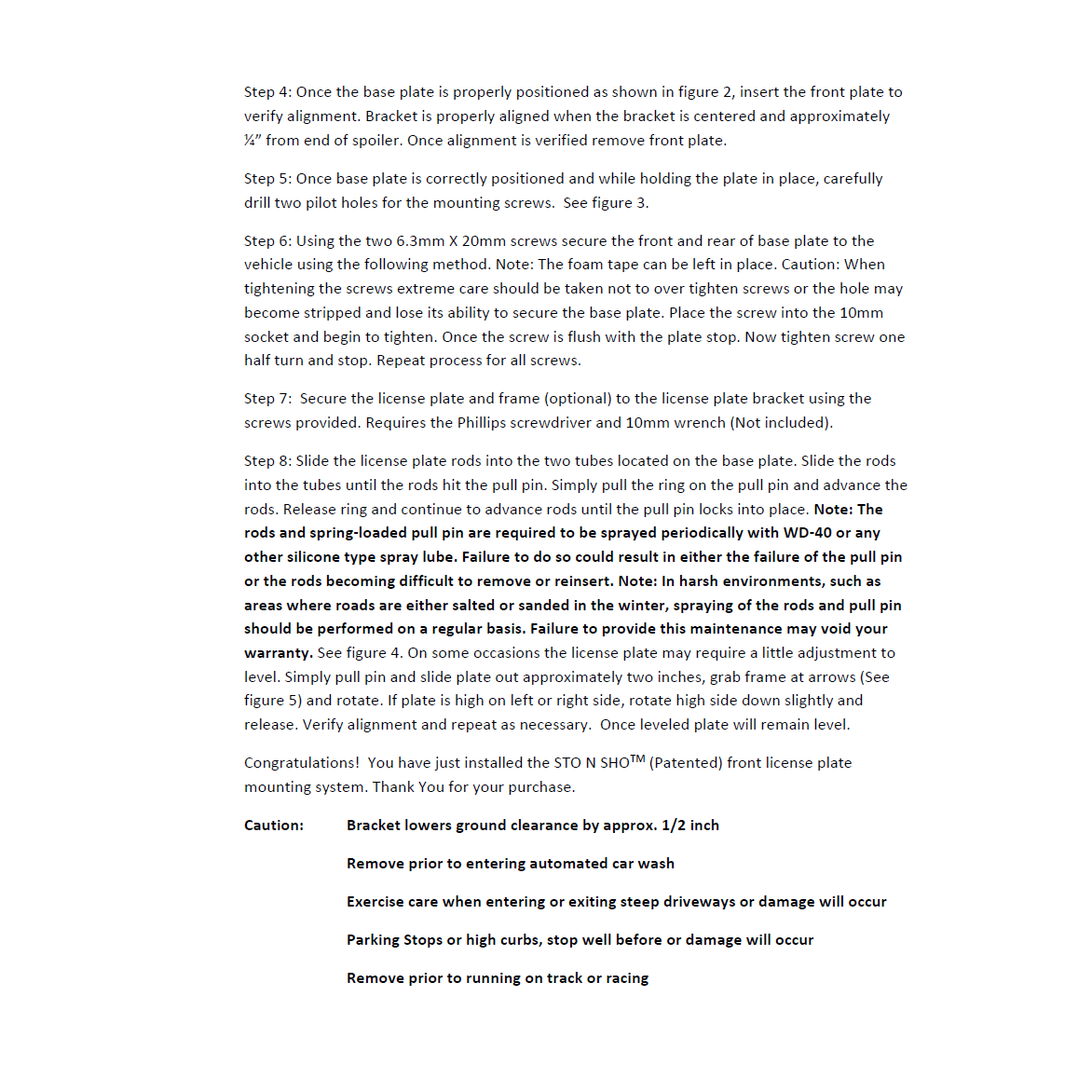 24-25 Porsche Cayenne License Plate Frame Bracket-SR1 Performance