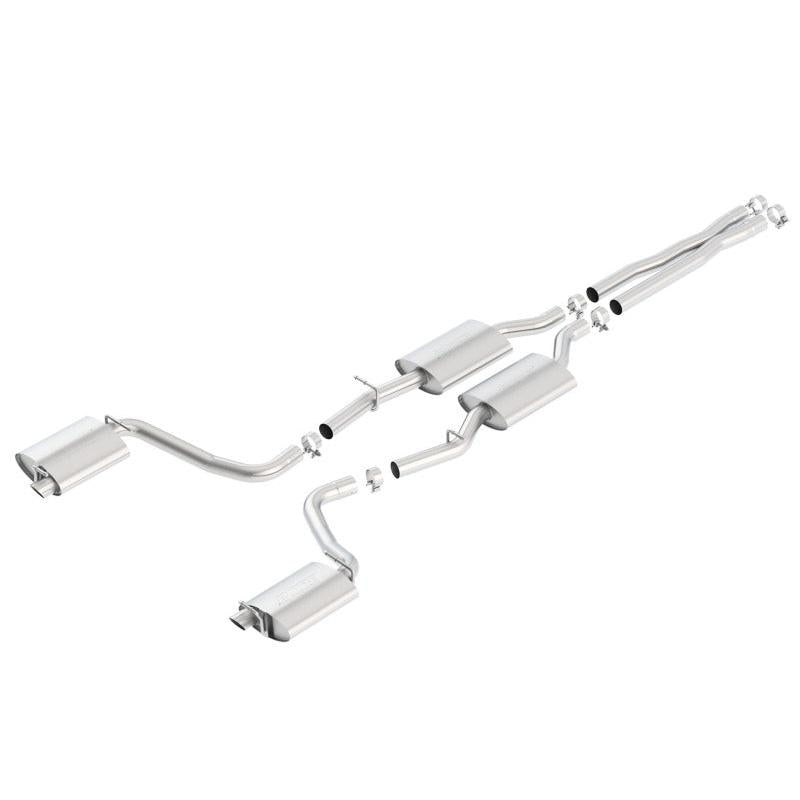 Borla 15-16 Dodge Charger R/T 5.7L No Tip Use Factory Valence Single Split Rear Exit S-Type Exhaust