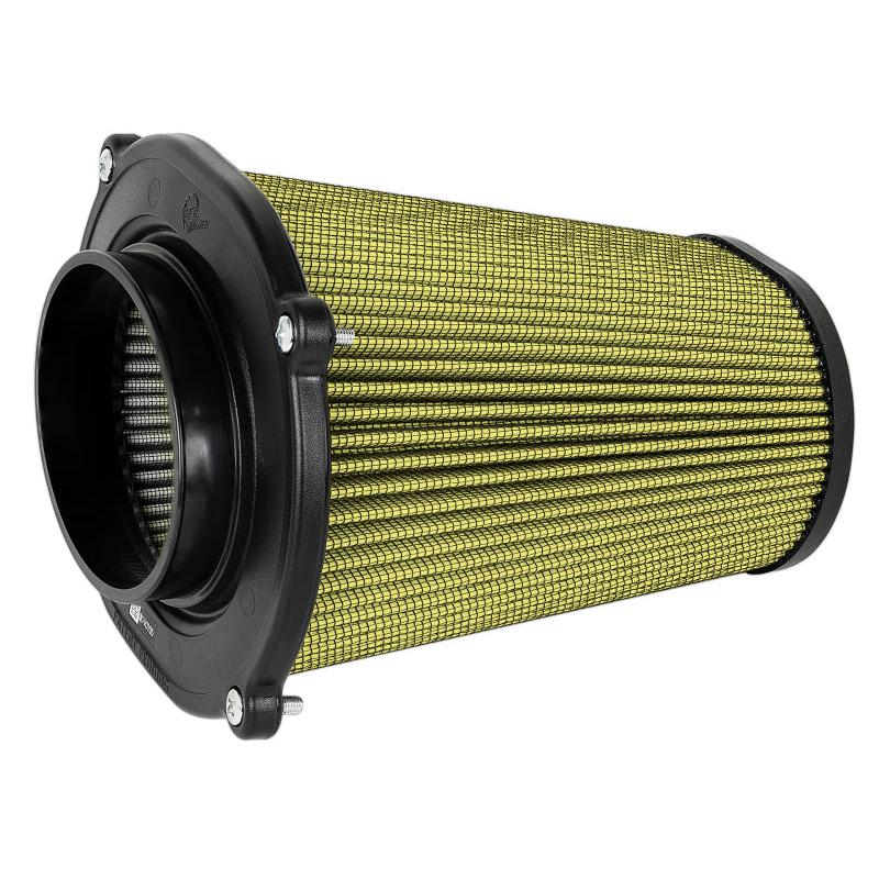 aFe Quantum Pro Guard 7 Air Filter Inverted Top - 5.5inx4.25in Flange x 9in Height - Dry PG7-SR1 Performance