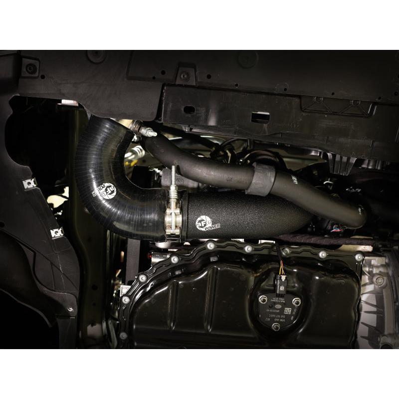 aFe Bladerunner 2.75in Aluminum Cold Charge Pipe Black VW GTI (MKVIII) 22-23 L4-2.0L (t)-SR1 Performance