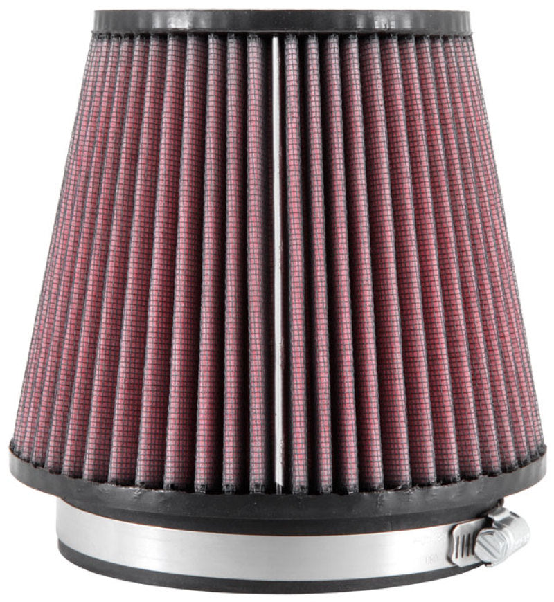 K&N Filter Universal Rubber Filter 5in Flange 6.5in Base 4.5in Top 5.5in Height-SR1 Performance