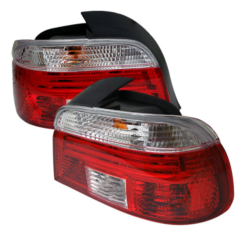Xtune Bmw E39 5-Series 97-00 Tail Light Red Clear ALT-CI-BE3997-RC-SR1 Performance