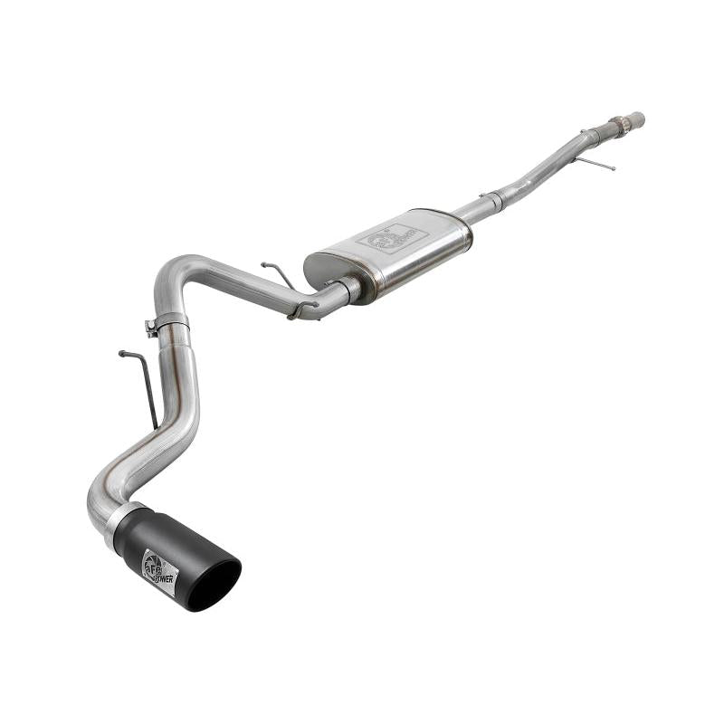 afe Apollo GT Series 2019 GM Silverado/Sierra 1500 4.3L/5.3L 409 SS CatBack Exhaust System w/Blk Tip-SR1 Performance