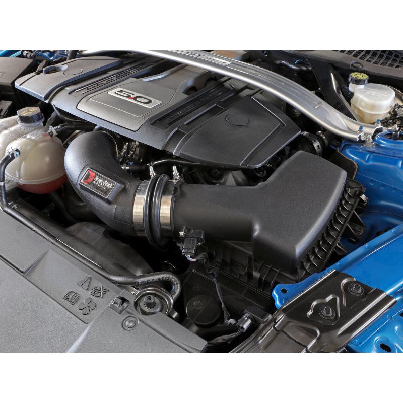 aFe Super Stock Induction System Pro Dry S Media 18-20 Ford Mustang V8-5.0L-SR1 Performance