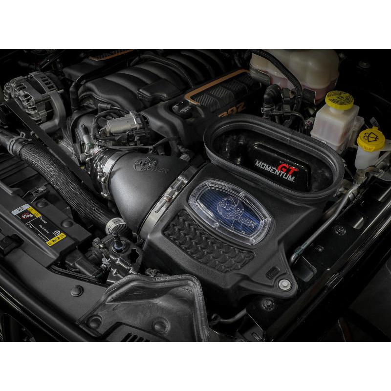 aFe 21 Jeep Wrangler 392 JL V8-6.4L Momentum GT Cold Air Intake System w/ Pro 5R Filter-SR1 Performance