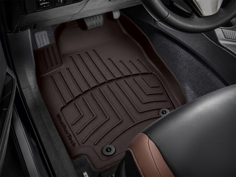 WeatherTech Part 475101IM Front FloorLiner HP for Toyota RAV4 2013-2015 - Cocoa