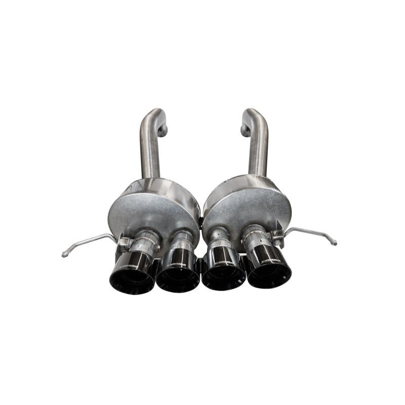 Corsa 2015-2019 Chevrolet Corvette C7 Z06 6.2L 2.75in Xtreme Axle-Back w/ Dual NPP & Quad Black Tips-SR1 Performance