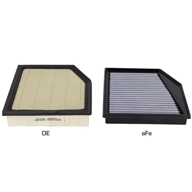 aFe MagnumFLOW OEM Replacement Air Filter PRO Dry S 14-15 Lexus IS 250/350 2.5L/3.5L V6-SR1 Performance