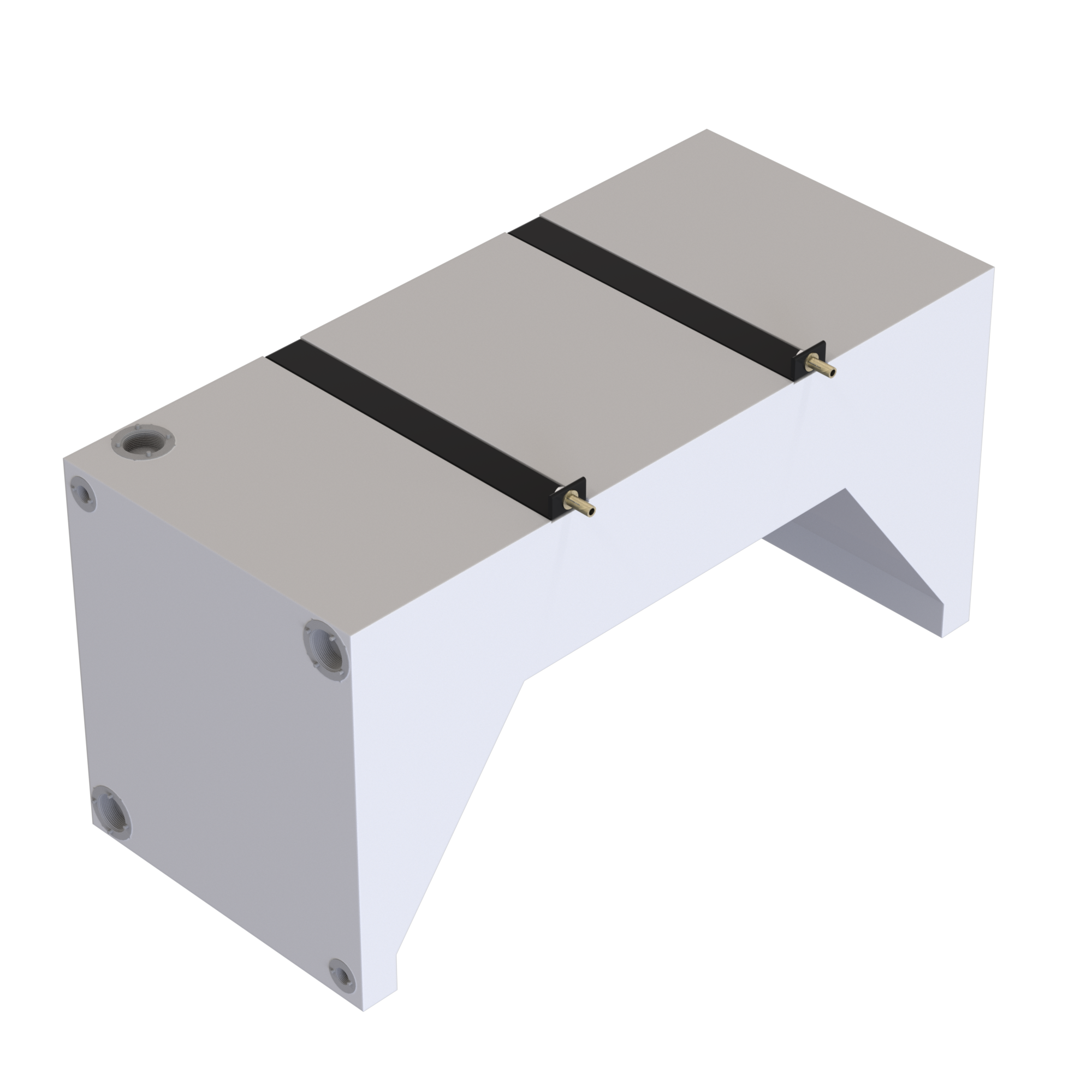 35 Gallon Wheel Well Tank For DRW Vans (Dually)