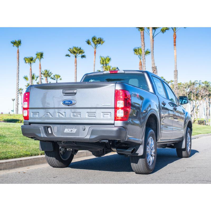 Borla 2019 Ford Ranger XL/XLT/Lariat 2.3L 2/4WD WB S-Type Catback Exhaust w/ Blk Chrome Tip