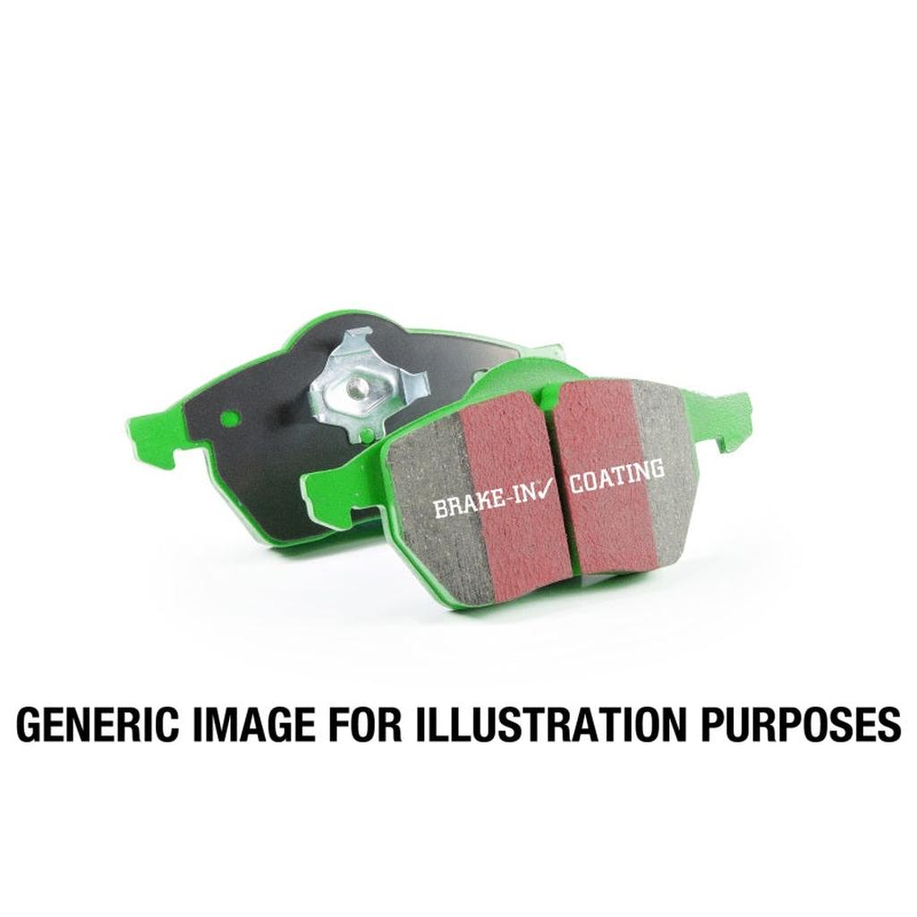 EBC Greenstuff 2000 Series Rear Brake Pads for Infiniti M30 (1990-1992) – Improved Stopping Power and Low Dust Performance
