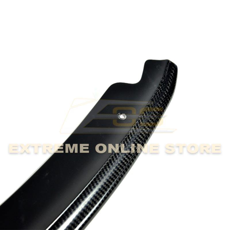 13-14 Ford Focus ST Carbon Fiber / Primer Black Front Splitter Lip - Extreme Online Store