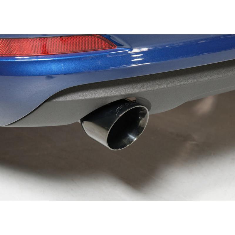 AWE Tuning Audi 8V A3 Touring Edition Exhaust - Dual Outlet Diamond Black 90 mm Tips-SR1 Performance