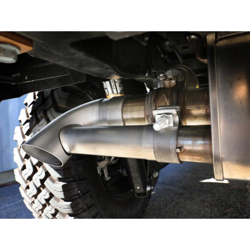 aFe MACHForce XP 304 Stainless Steel Exhaust Tip Upgrade 21-23 Jeep Wrangler JL Rubicon