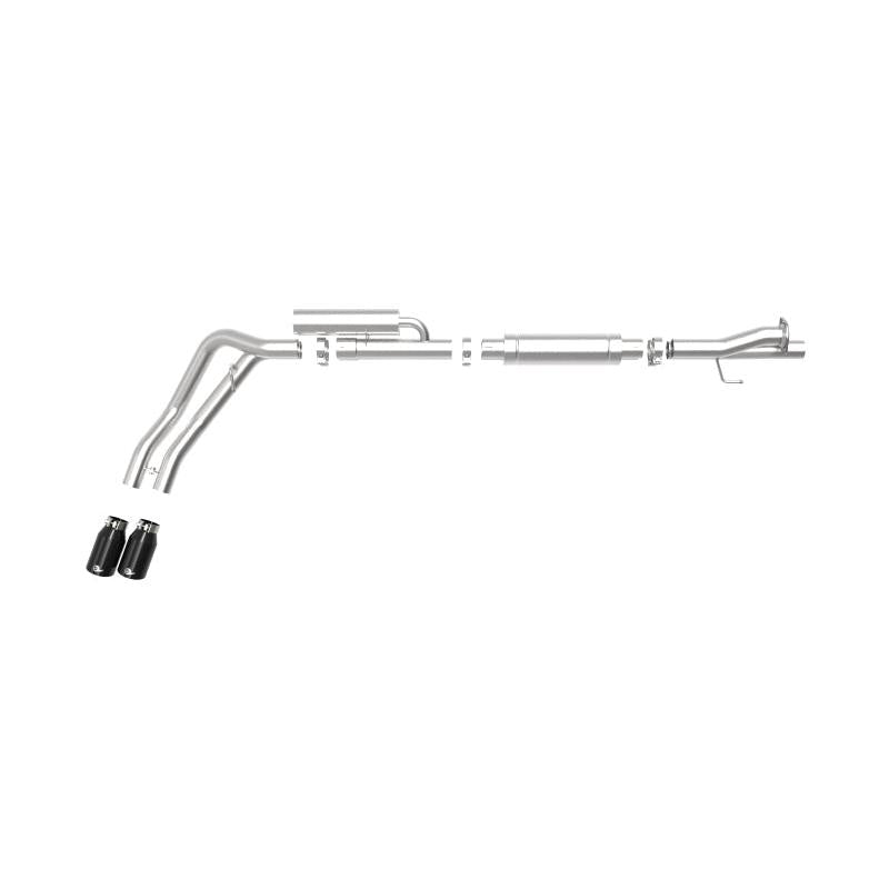 aFe Rebel Series 3in 409 SS Cat-Back Exhaust w/ Black Tips 17-20 Ford F-250/F350 V8 6.2L/7.3L-SR1 Performance